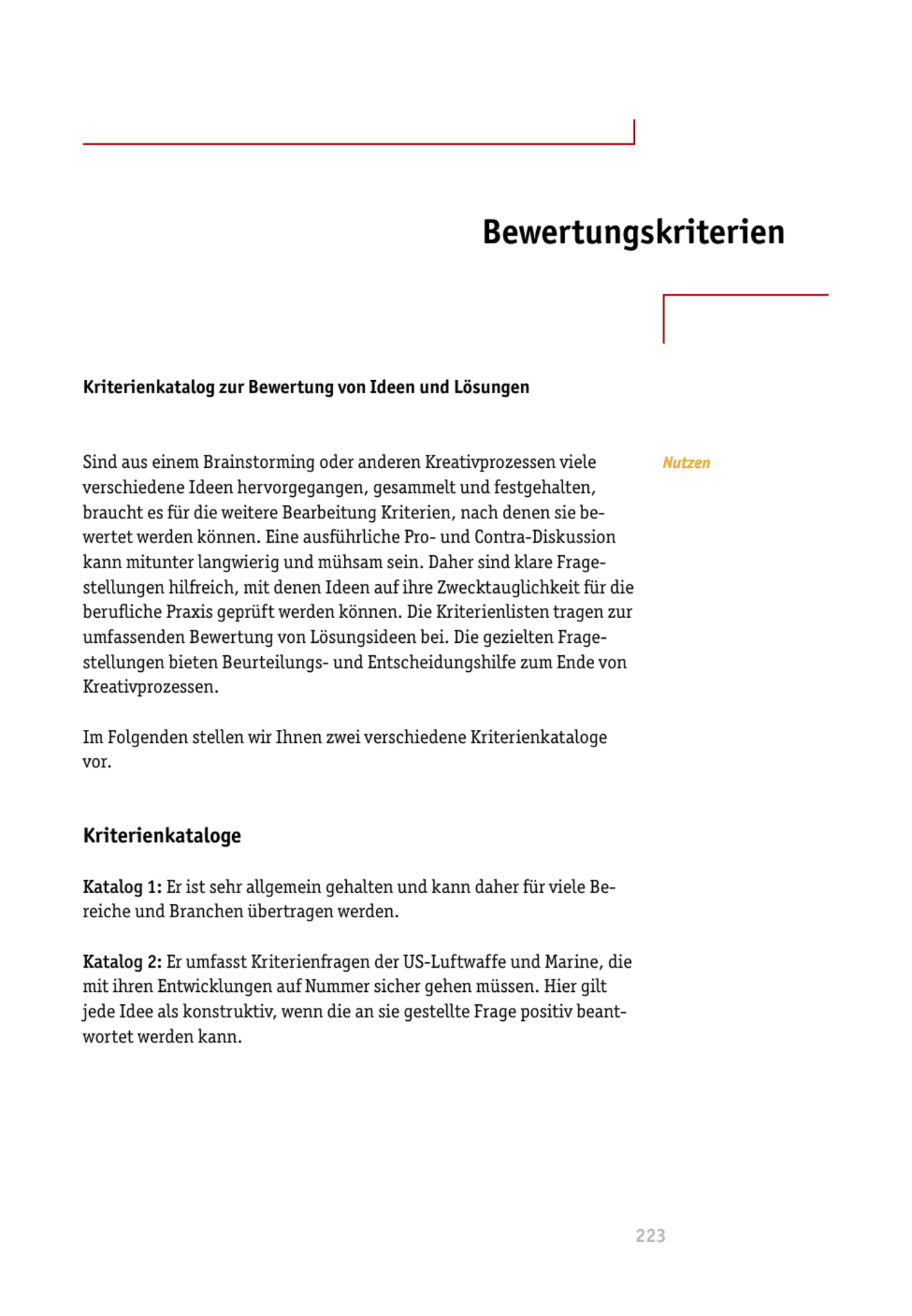 zum Tool: Moderations-Tool: Bewertungskriterien