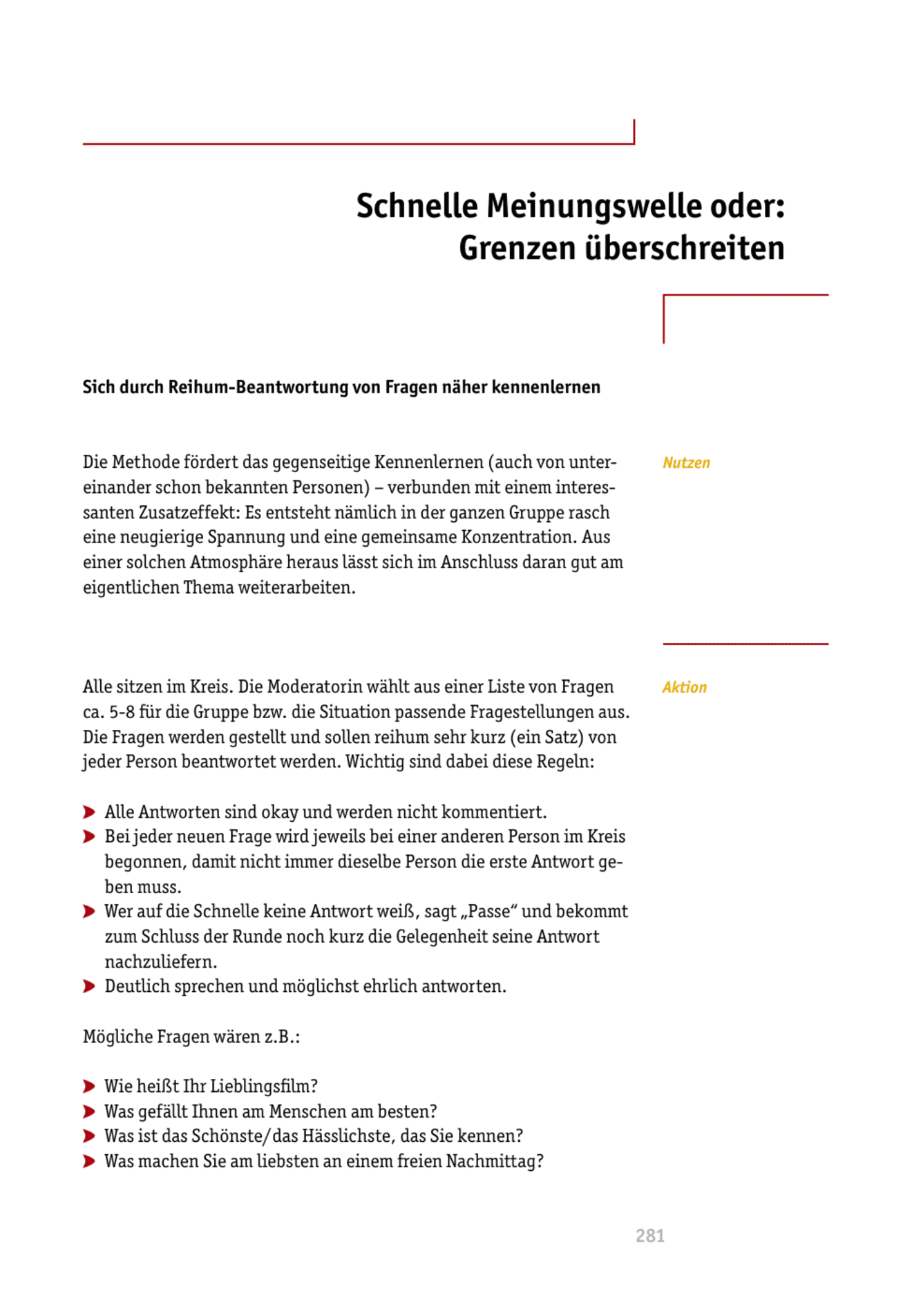 zum Tool: Moderations-Tool: Schnelle Meinungswelle