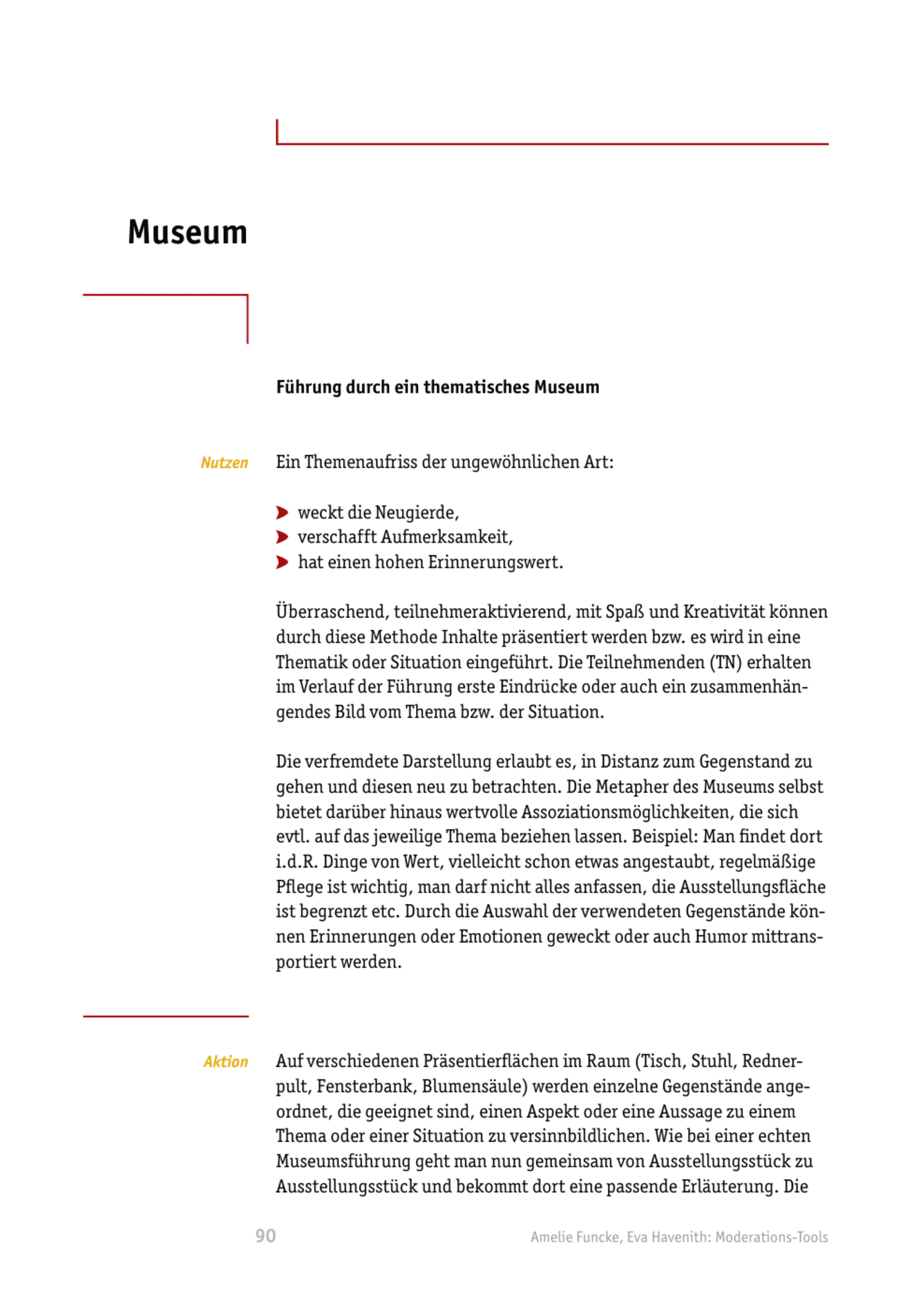 zum Tool: Moderations-Tool: Museum