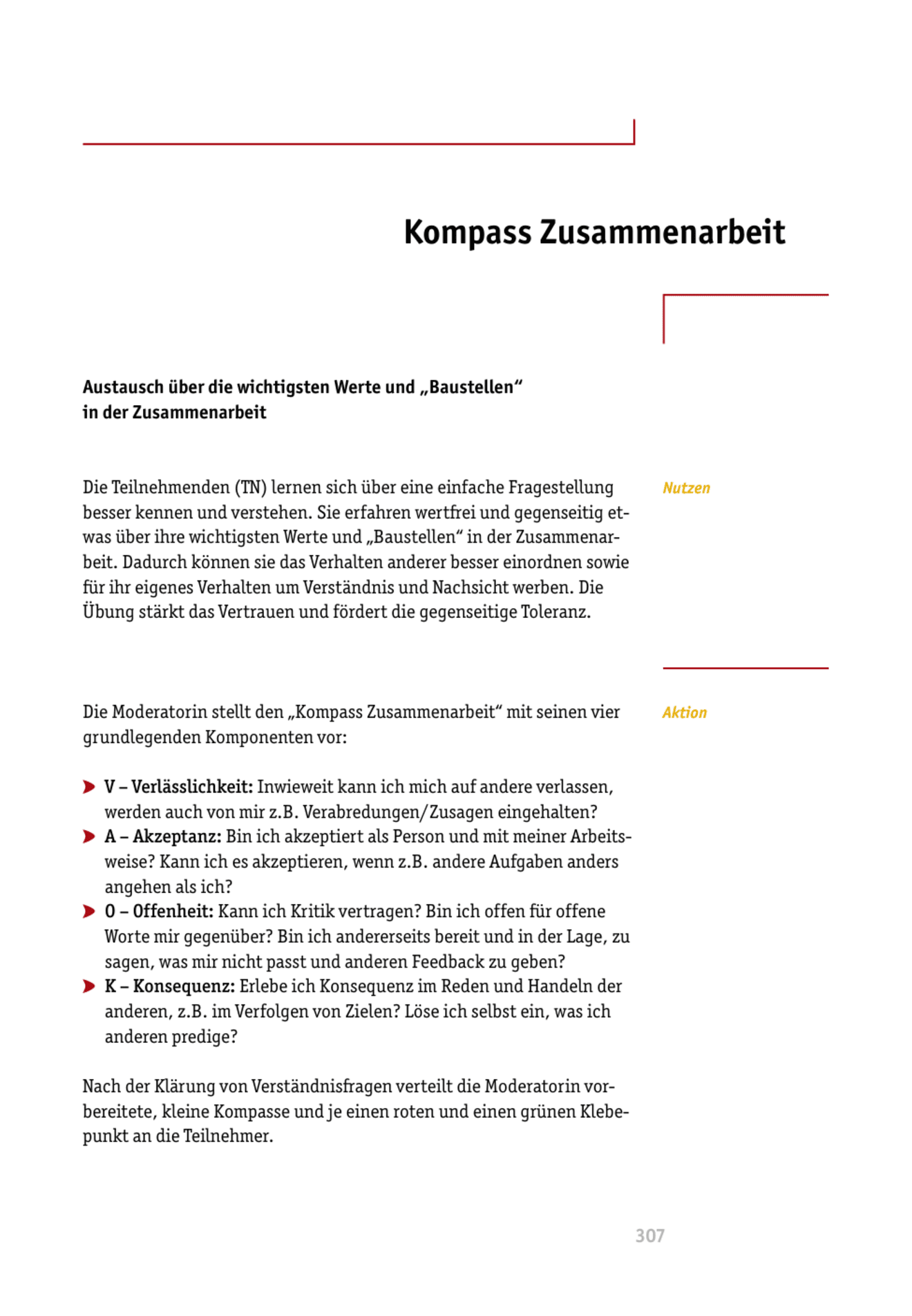zum Tool: Moderations-Tool: Kompass Zusammenarbeit