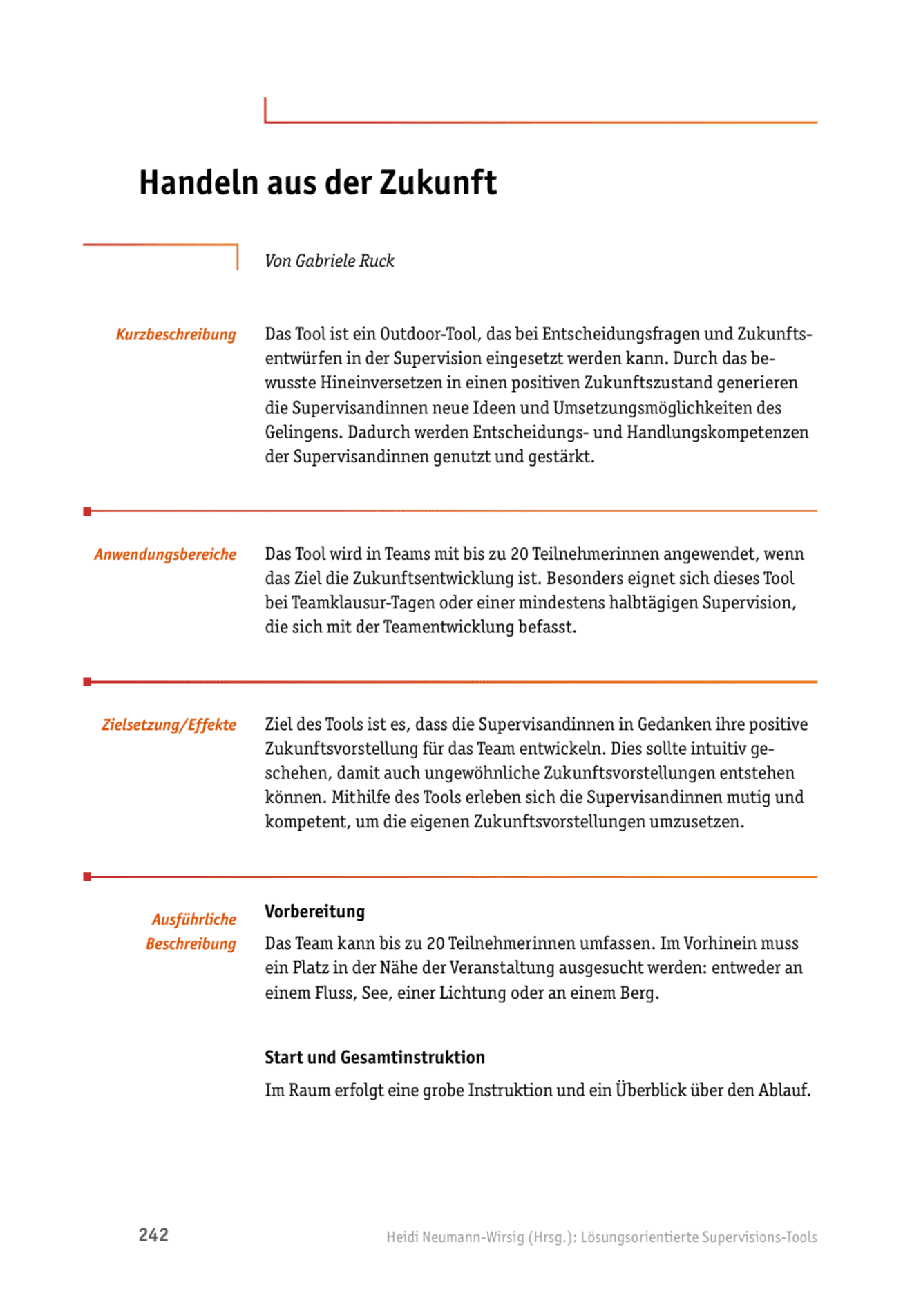 zum Tool: Supervisions-Tool: Handeln aus der Zukunft