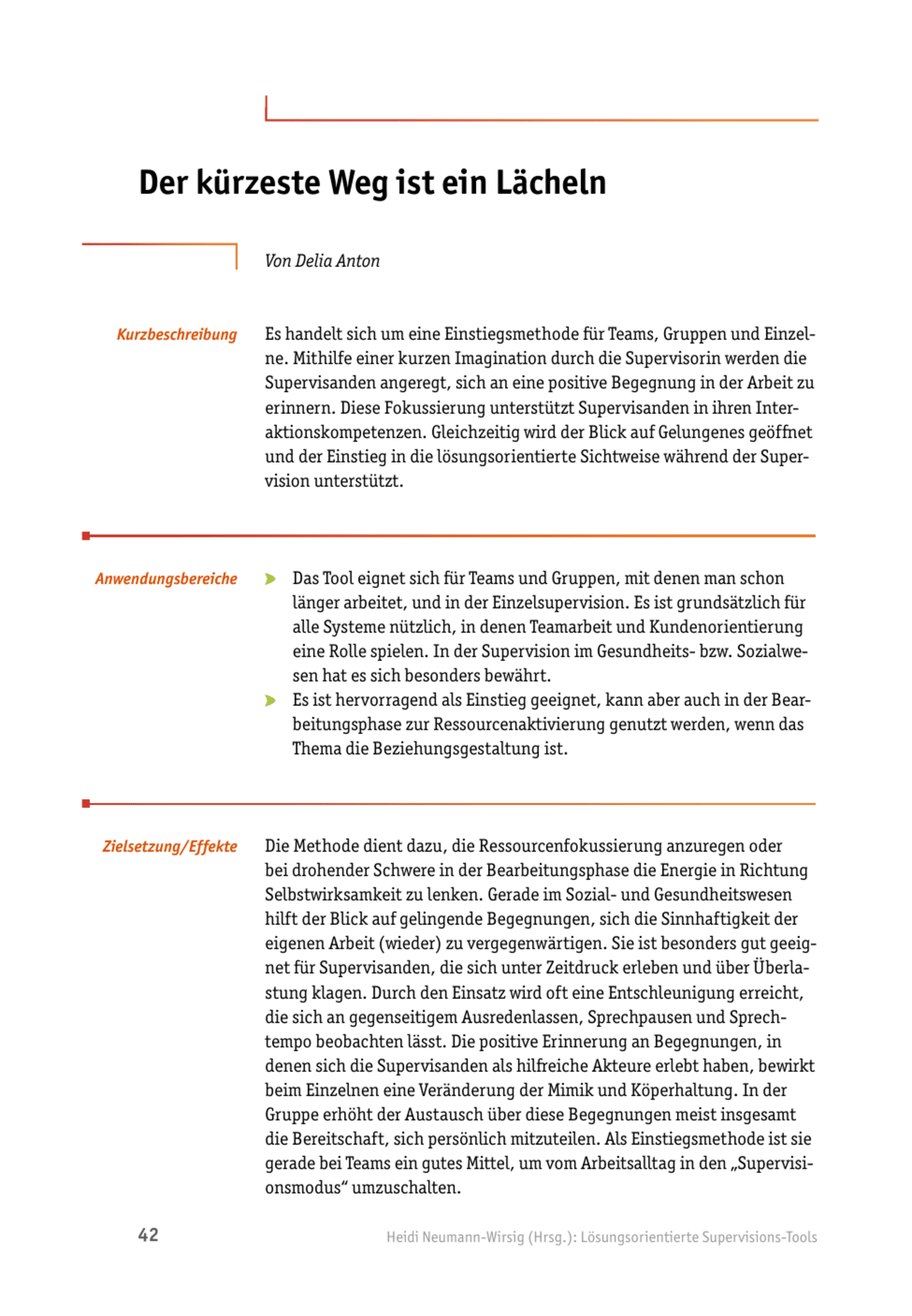 zum Tool: Supervisions-Tool: Der kürzeste Weg ist ein Lächeln