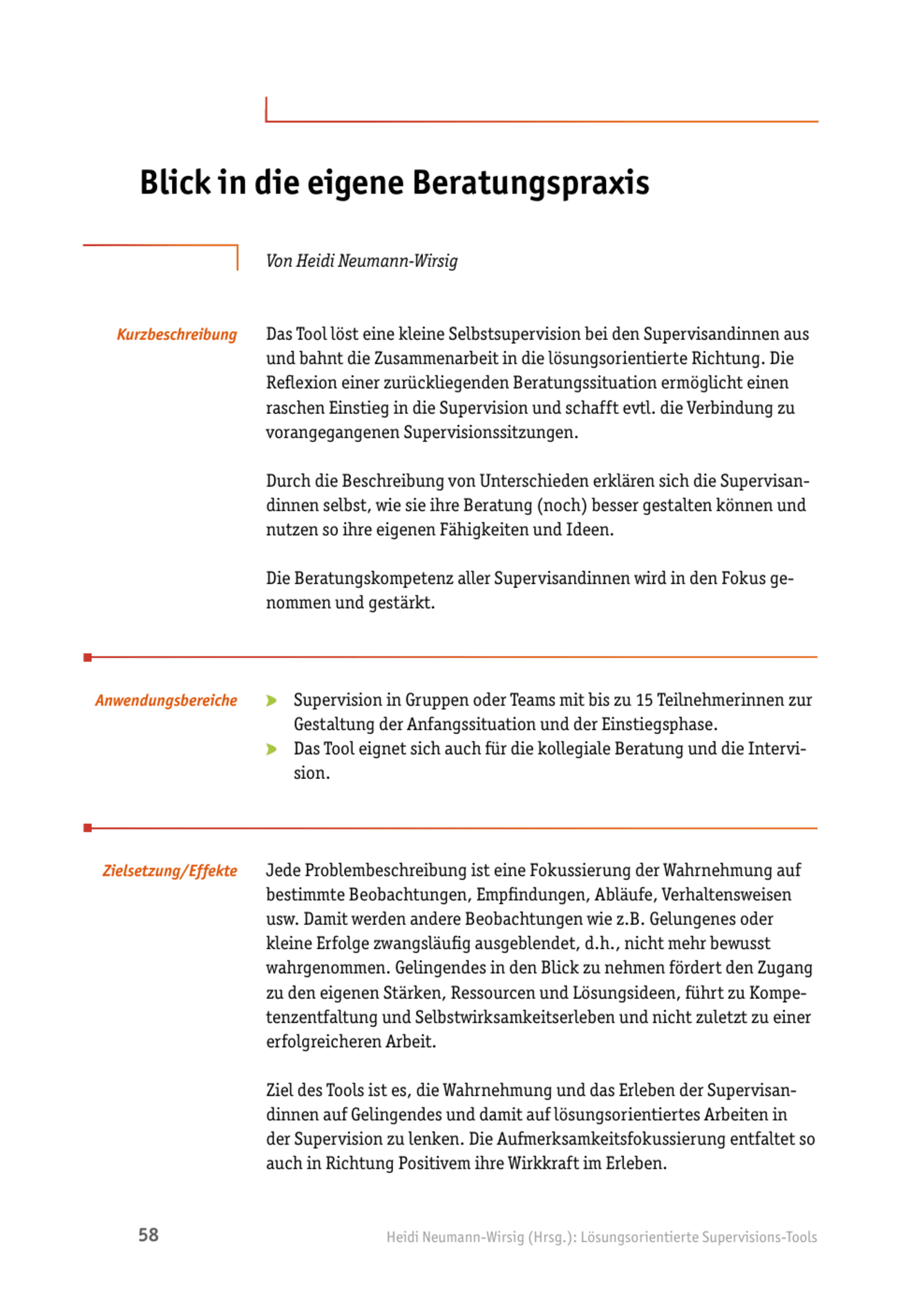 zum Tool: Supervisions-Tool: Blick in die eigene Beratungspraxis