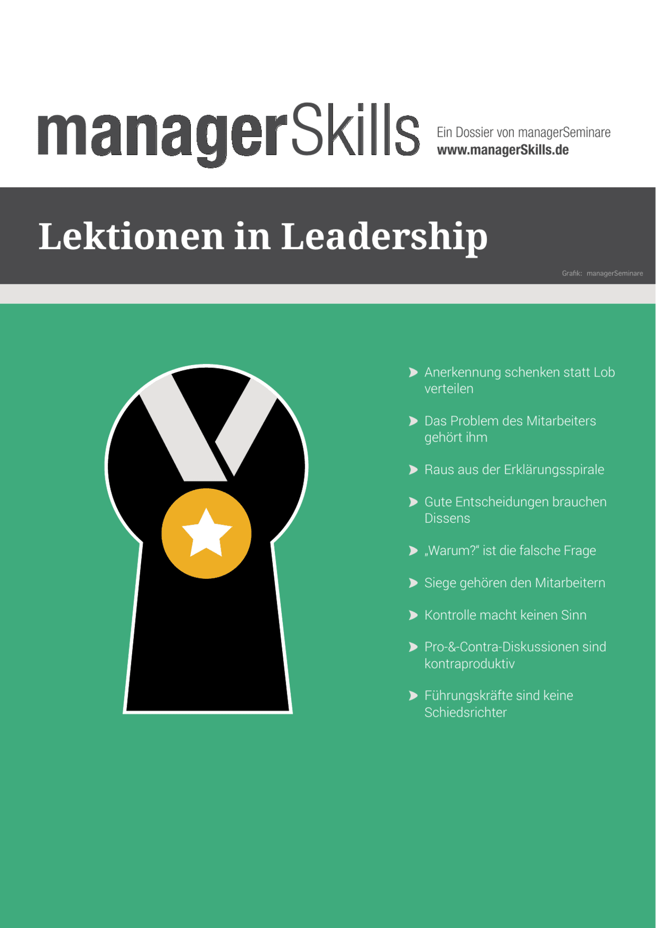 Dossier Lektionen in Leadership
