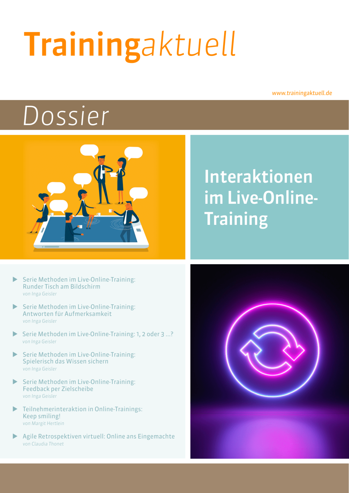 zum Dossier: Interaktionen im Live-Online-Training