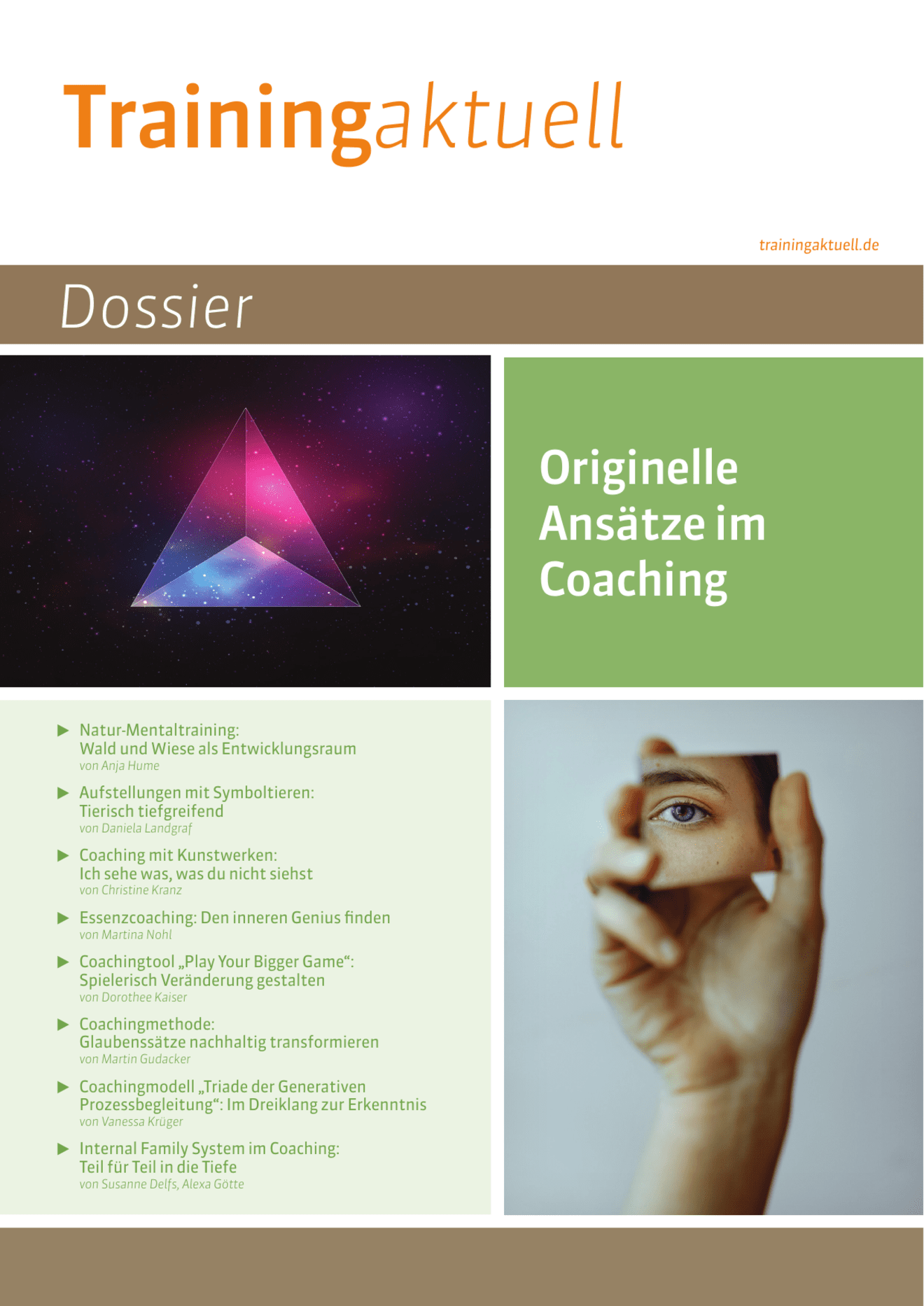 Dossier Originelle Ansätze im Coaching