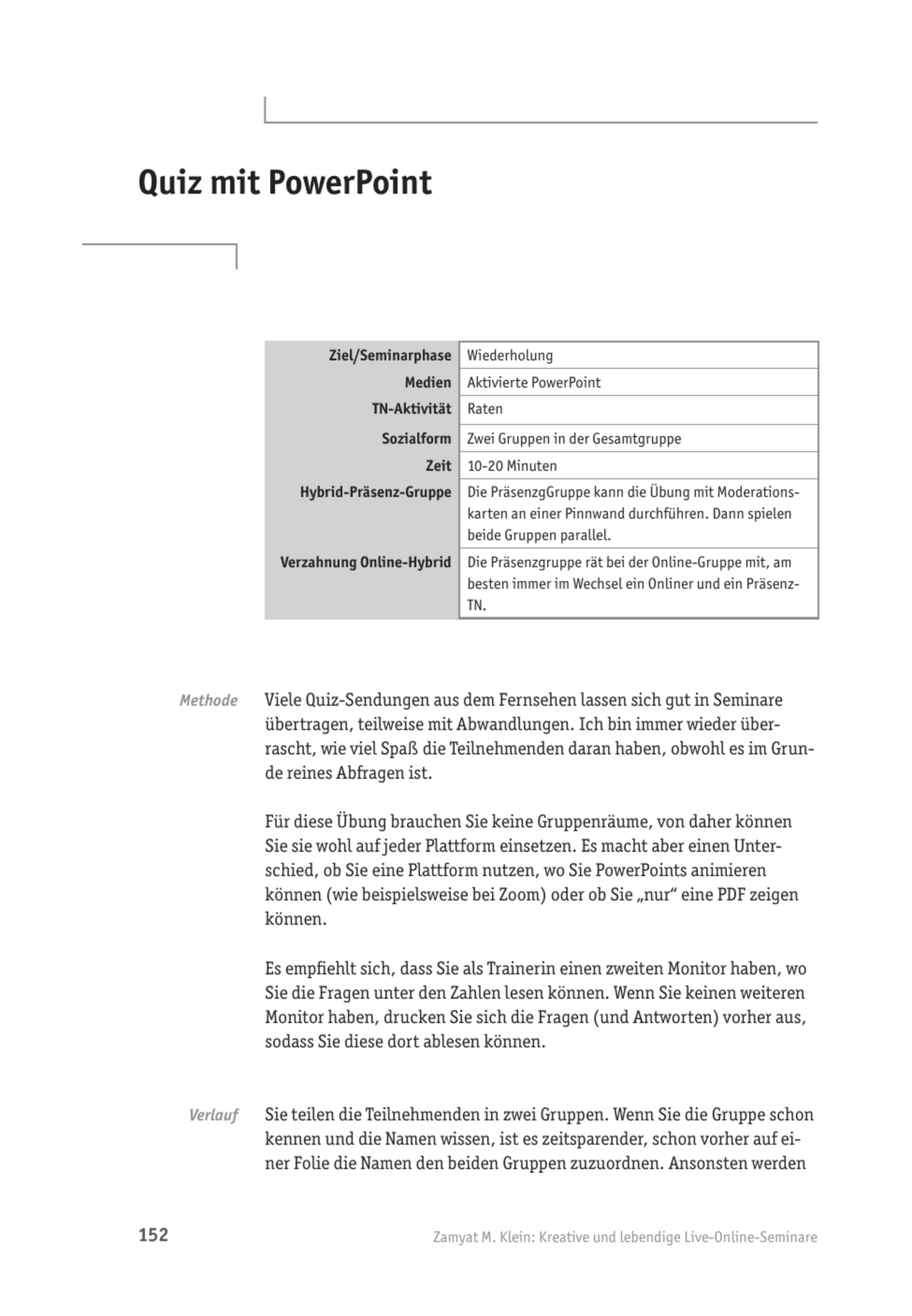 zum Tool: Online-Seminartool: Quiz mit PowerPoint
