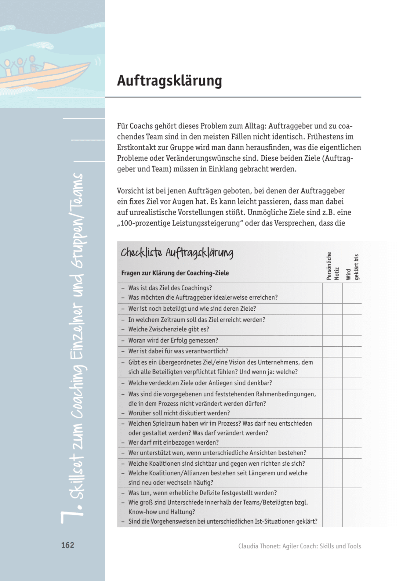 Tool  Agiles Coaching: Auftragsklärung