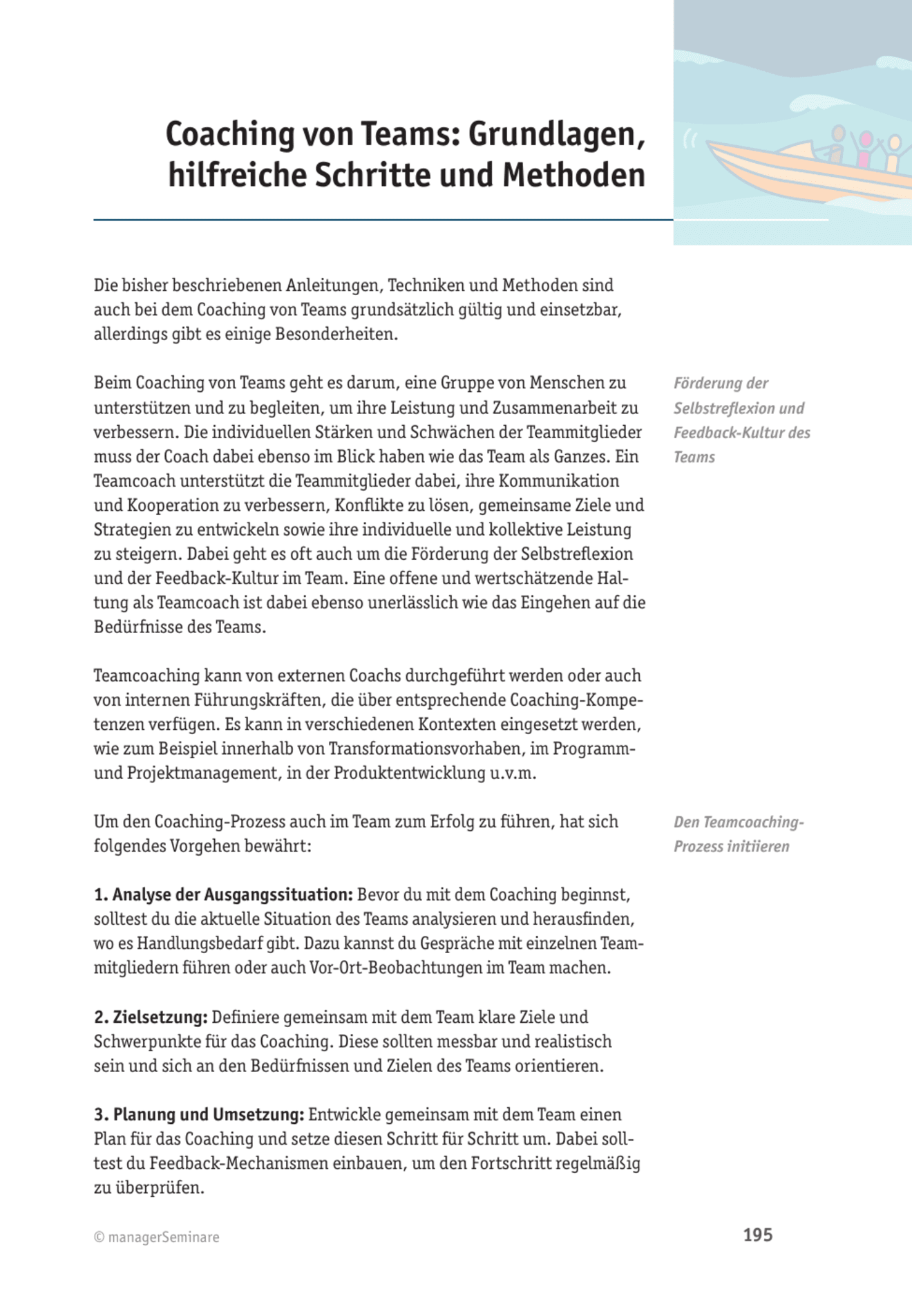 Agiles Coaching: Coaching von Teams – Grundlagen, hilfreiche Schritte und Methoden