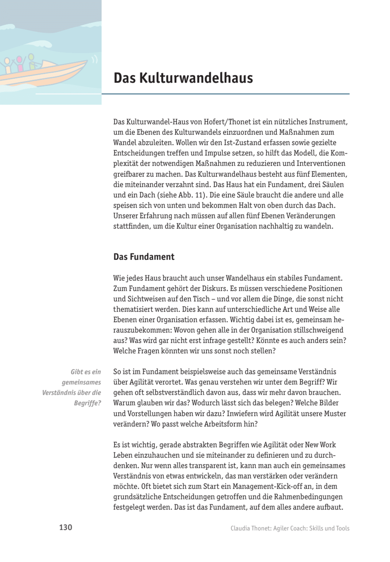 Agiles Coaching: Das Kulturwandelhaus