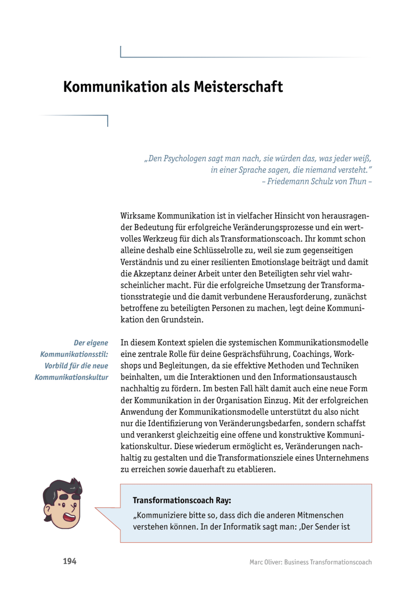 zum Fachbeitrag: Transformations-Coaching: Kommunikation als Meisterschaft