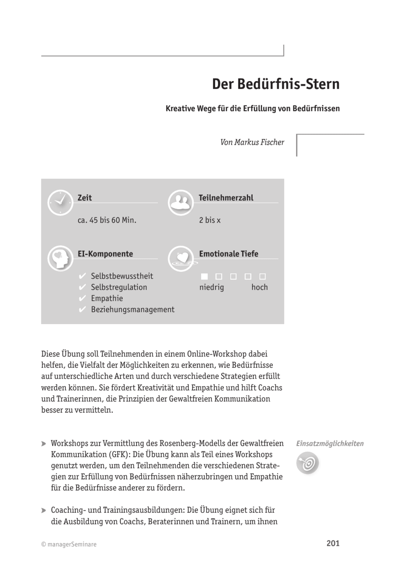 zum Tool: EQ-Tool: Der Bedürfnis-Stern