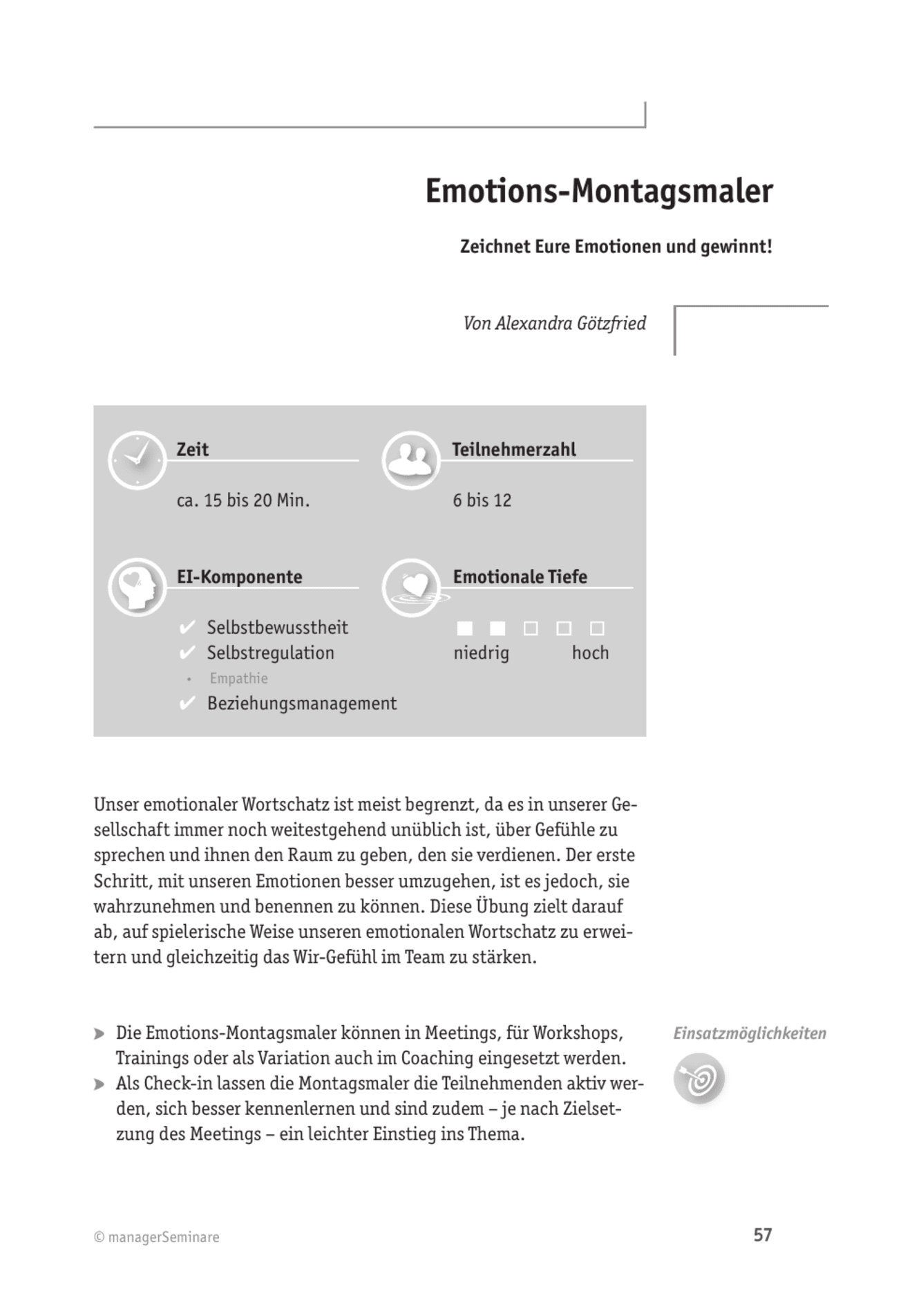 zum Tool: EQ-Tool: Emotions-Montagsmaler