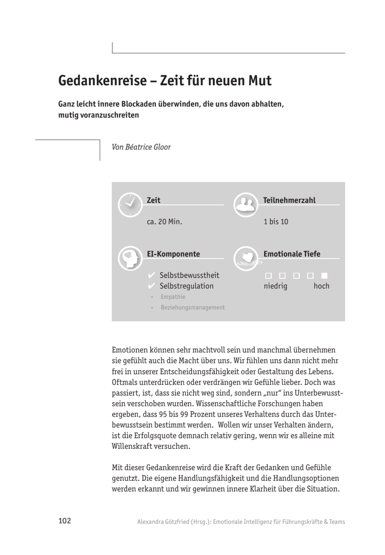 zum Tool: EQ-Tool: Gedankenreise – Zeit für neuen Mut