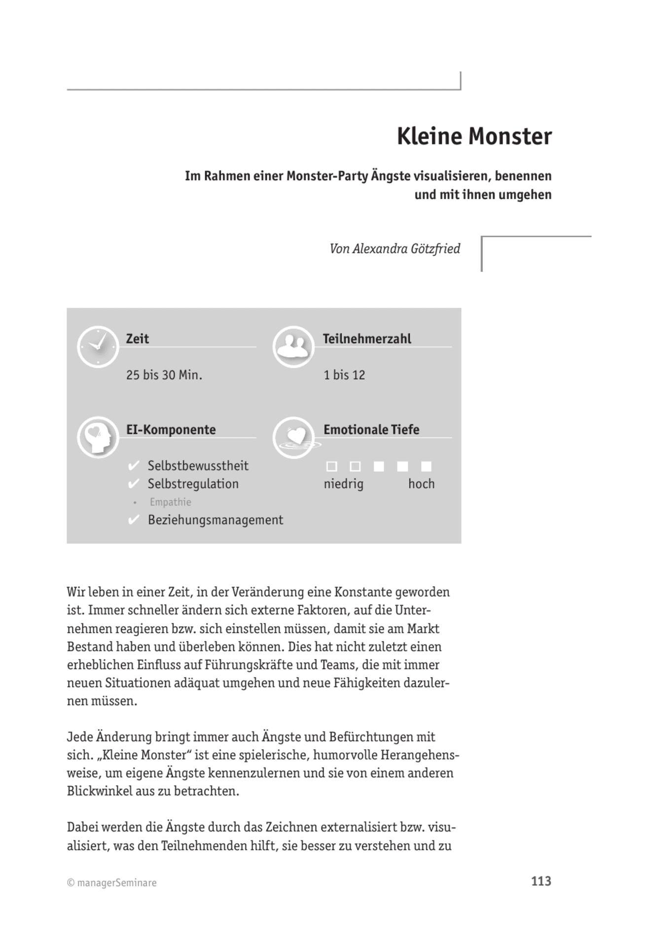 Tool  EQ-Tool: Kleine Monster