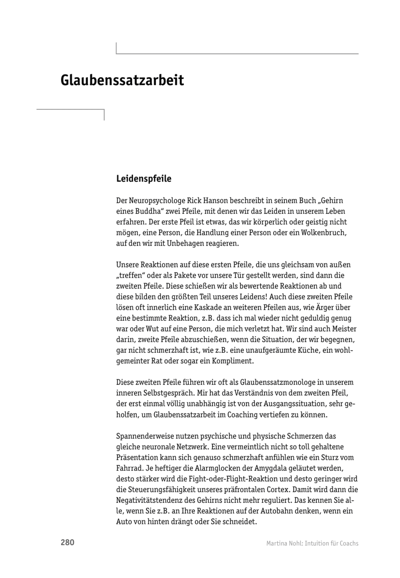 Tool  Intuitions-Coaching: Glaubenssatzarbeit