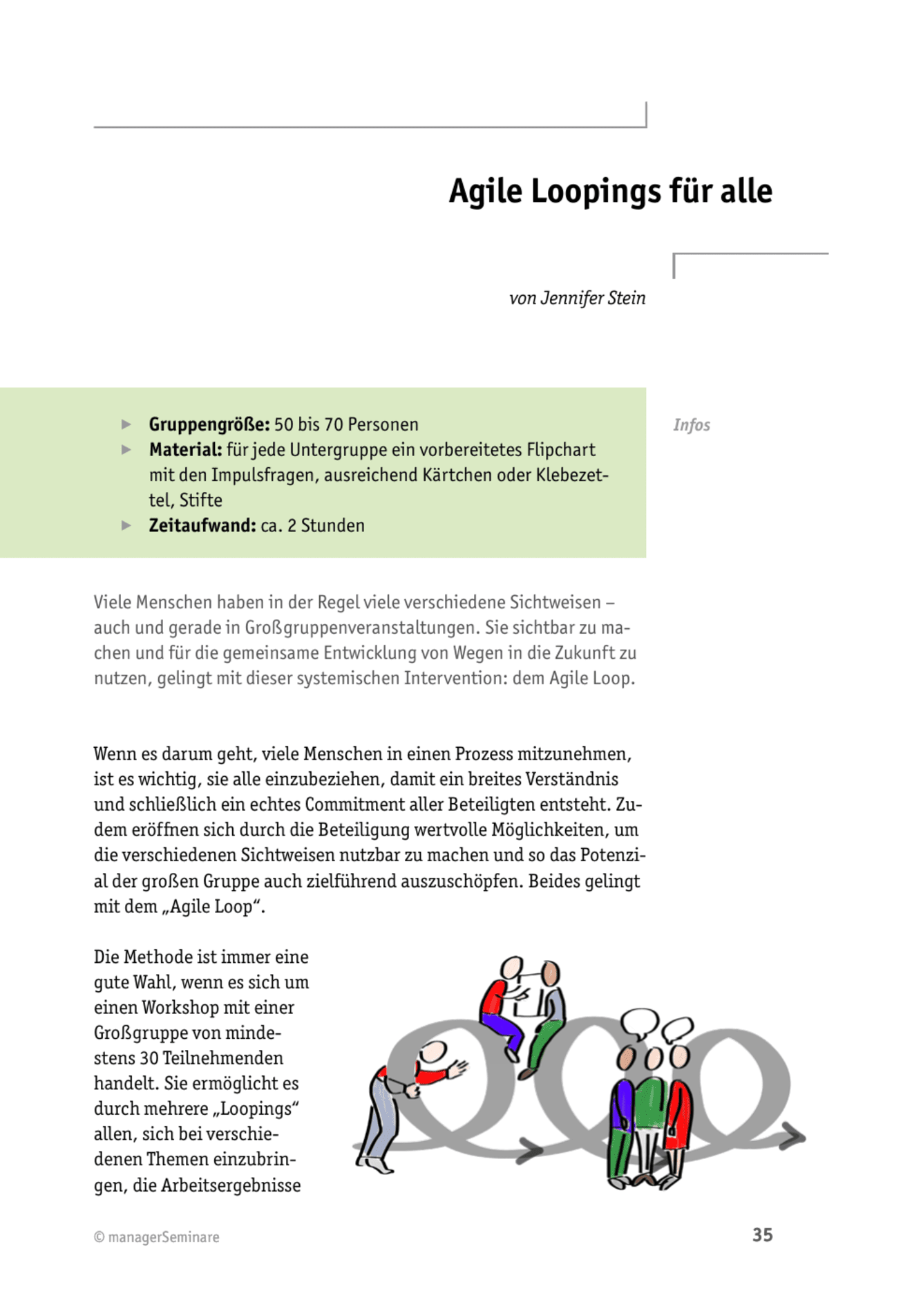 Tool  Teamcoaching-Tool: Agile Loopings für alle