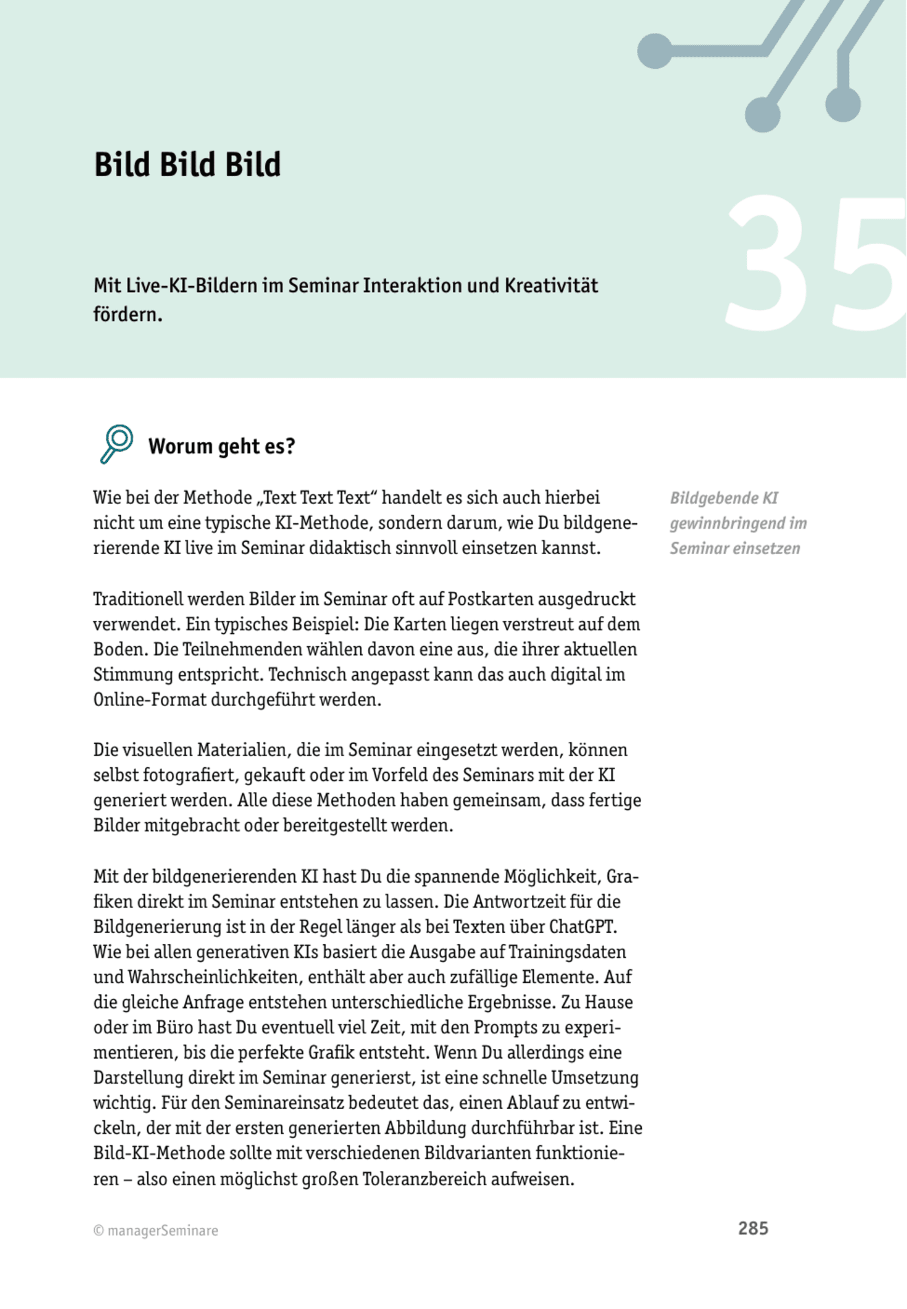 Tool  KI-Methode: Bild Bild Bild