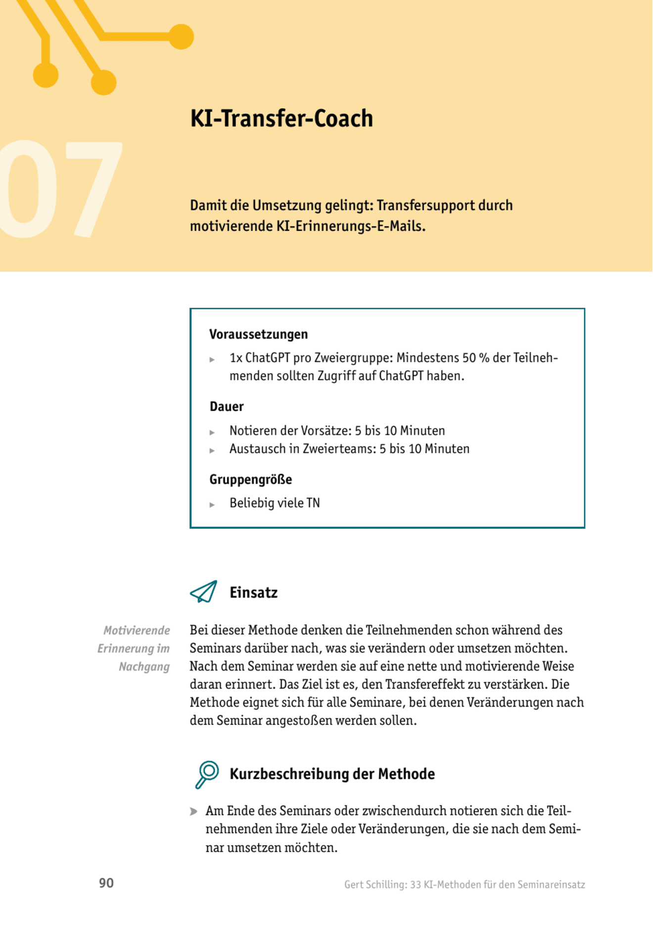 Tool  KI-Methode: KI-Transfer-Coach