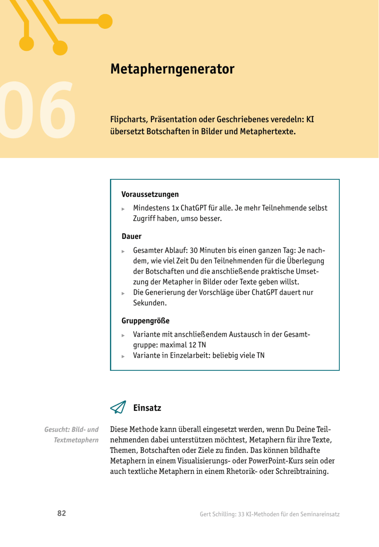 zum Tool: KI-Methode: Metapherngenerator