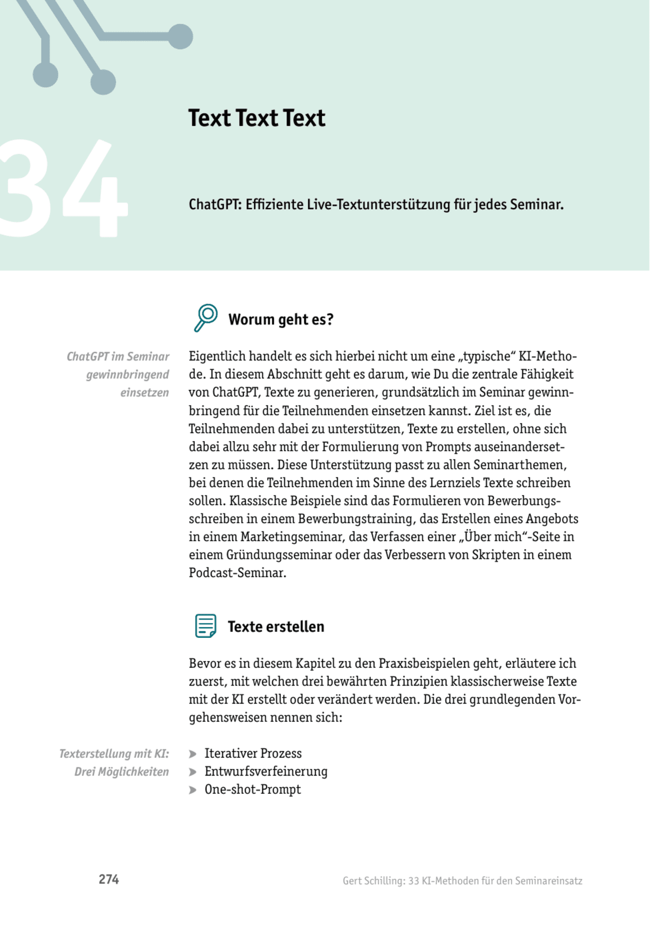 KI im Seminar: Text Text Text