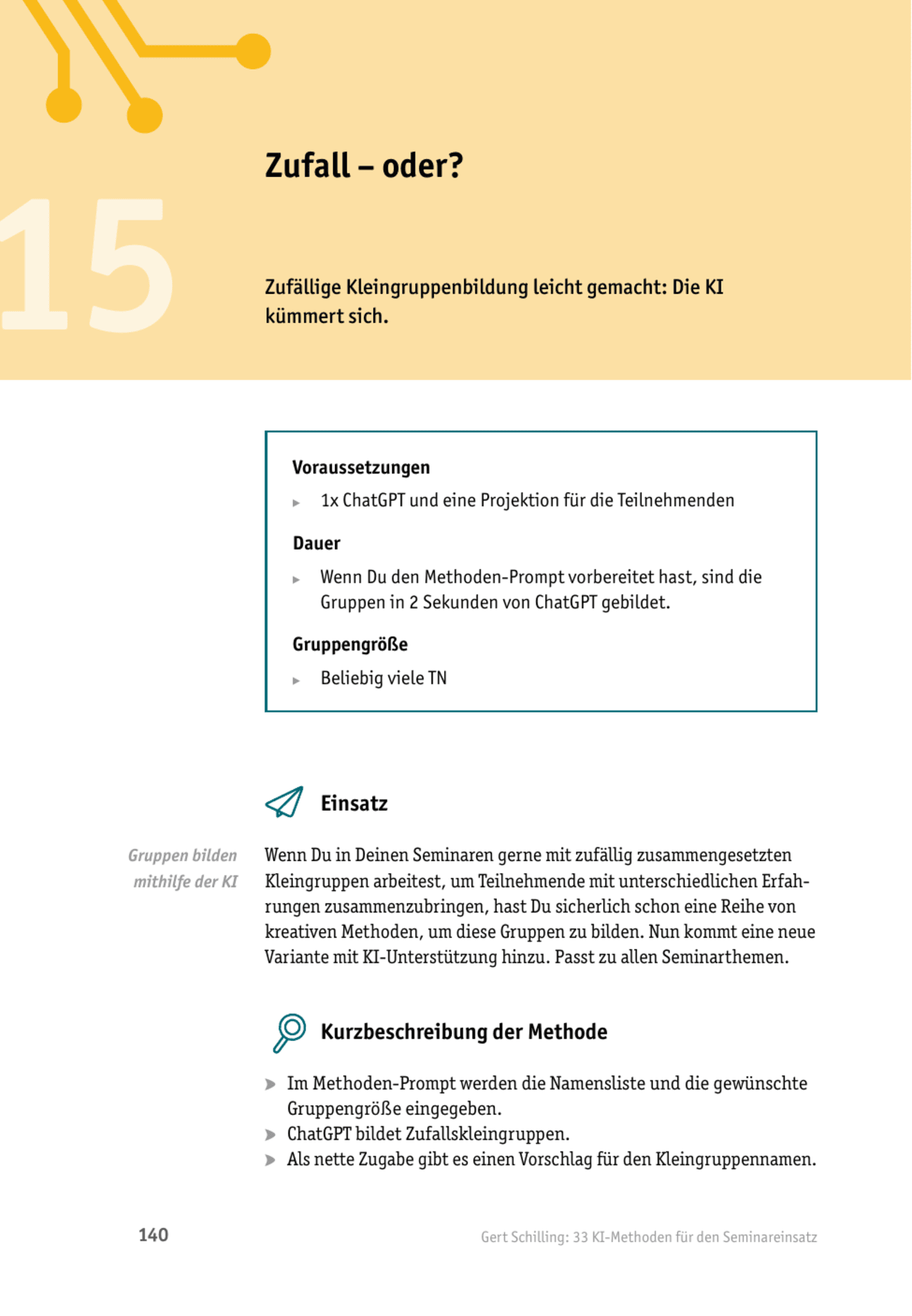 zum Tool: KI-Methode: Zufall – oder?