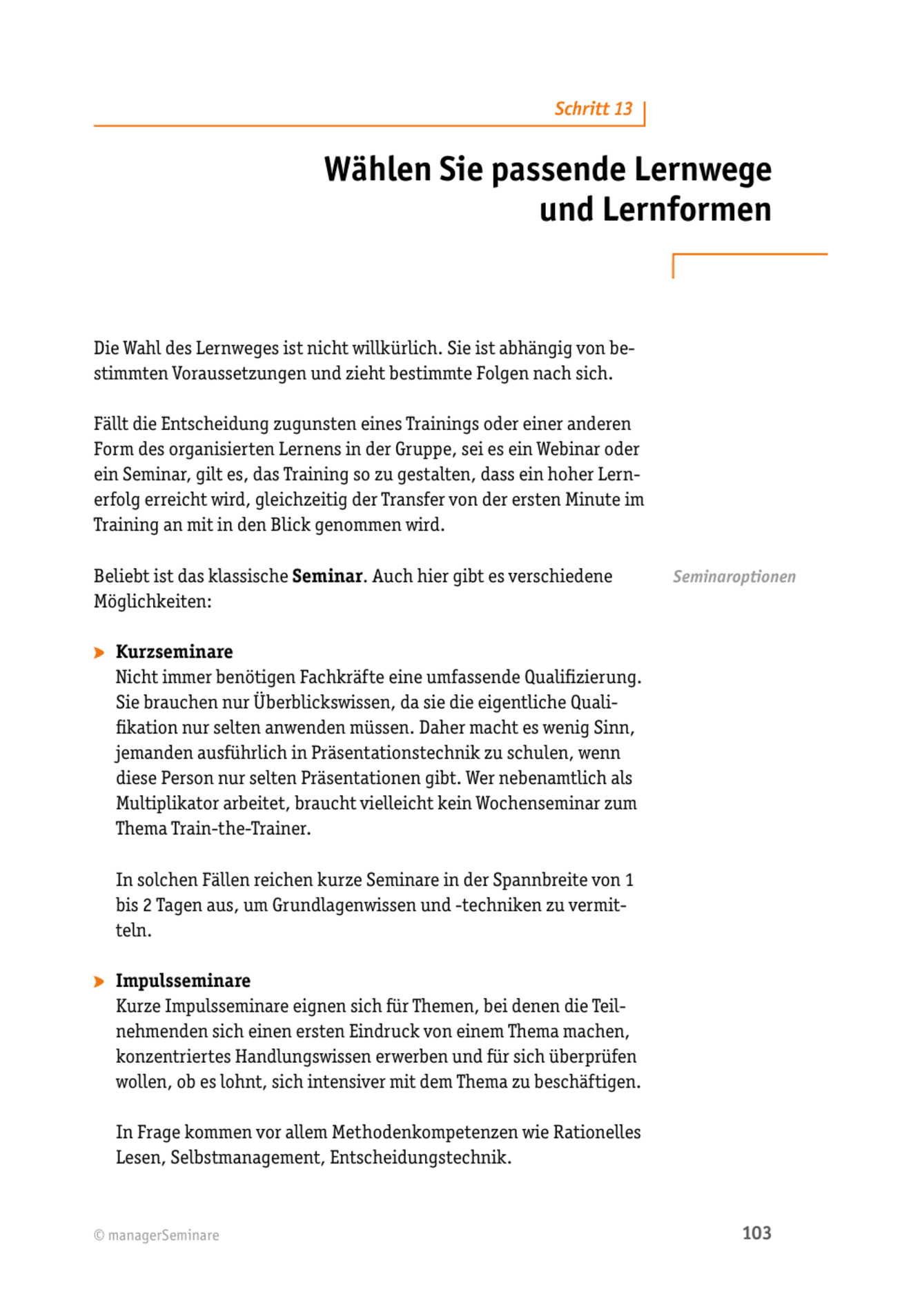 Lerntransfer-Methode: Wählen Sie passende Lernwege und Lernformen