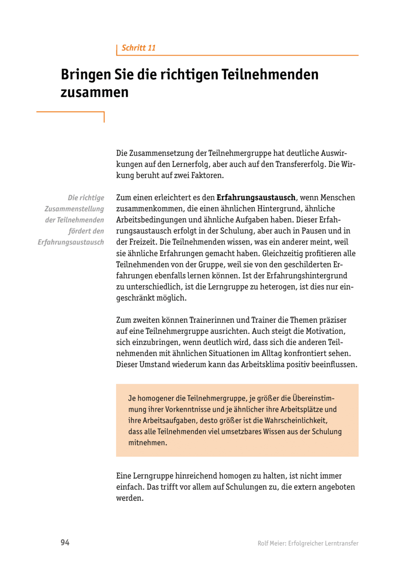 zum Fachbeitrag: Lerntransfer-Methode: Bringen Sie die richtigen Teilnehmenden zusammen