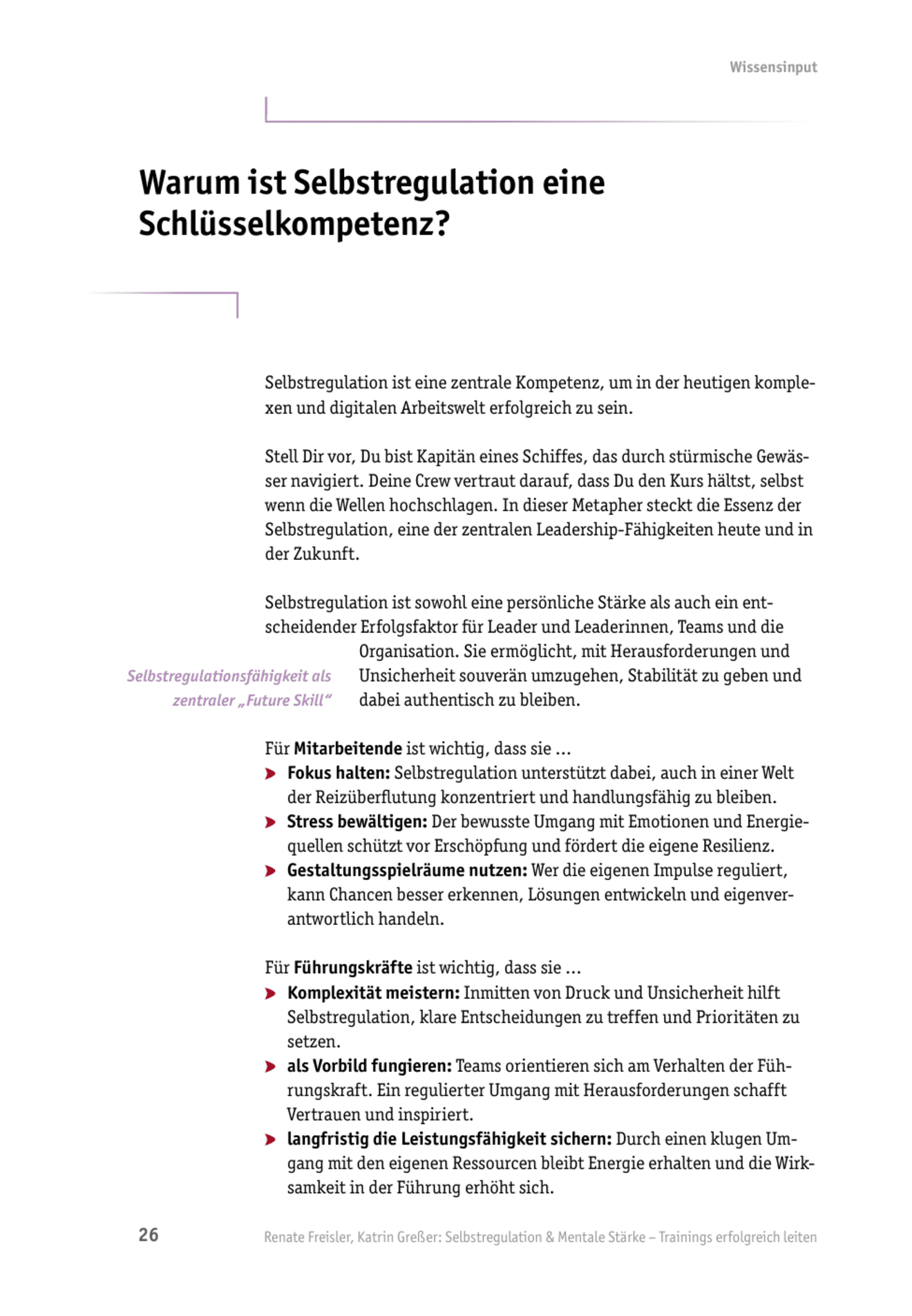 zum Fachbeitrag: Warum ist Selbstregulation eine Schlüsselkompetenz?