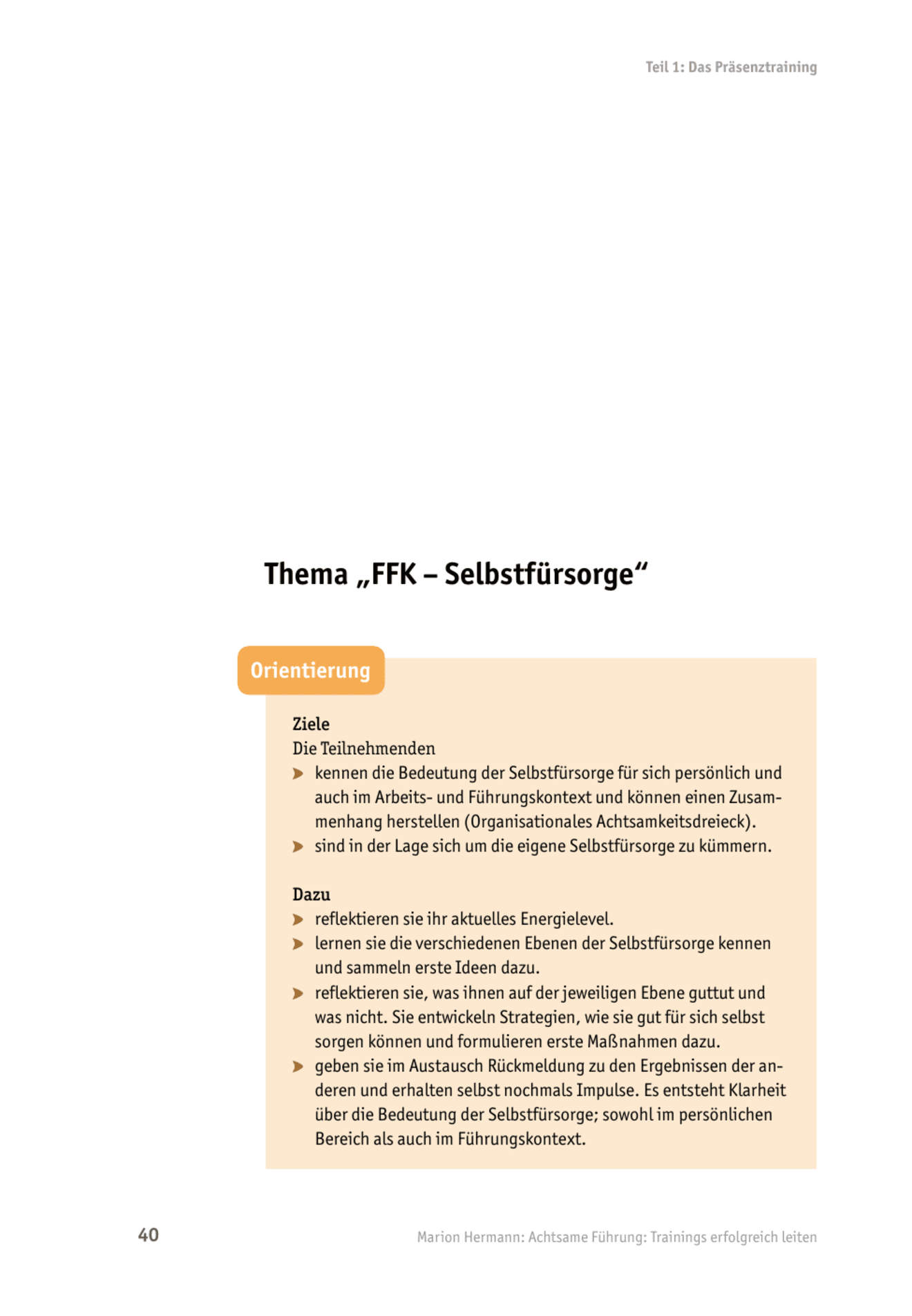 Achtsame Führung: Selbstfürsorge