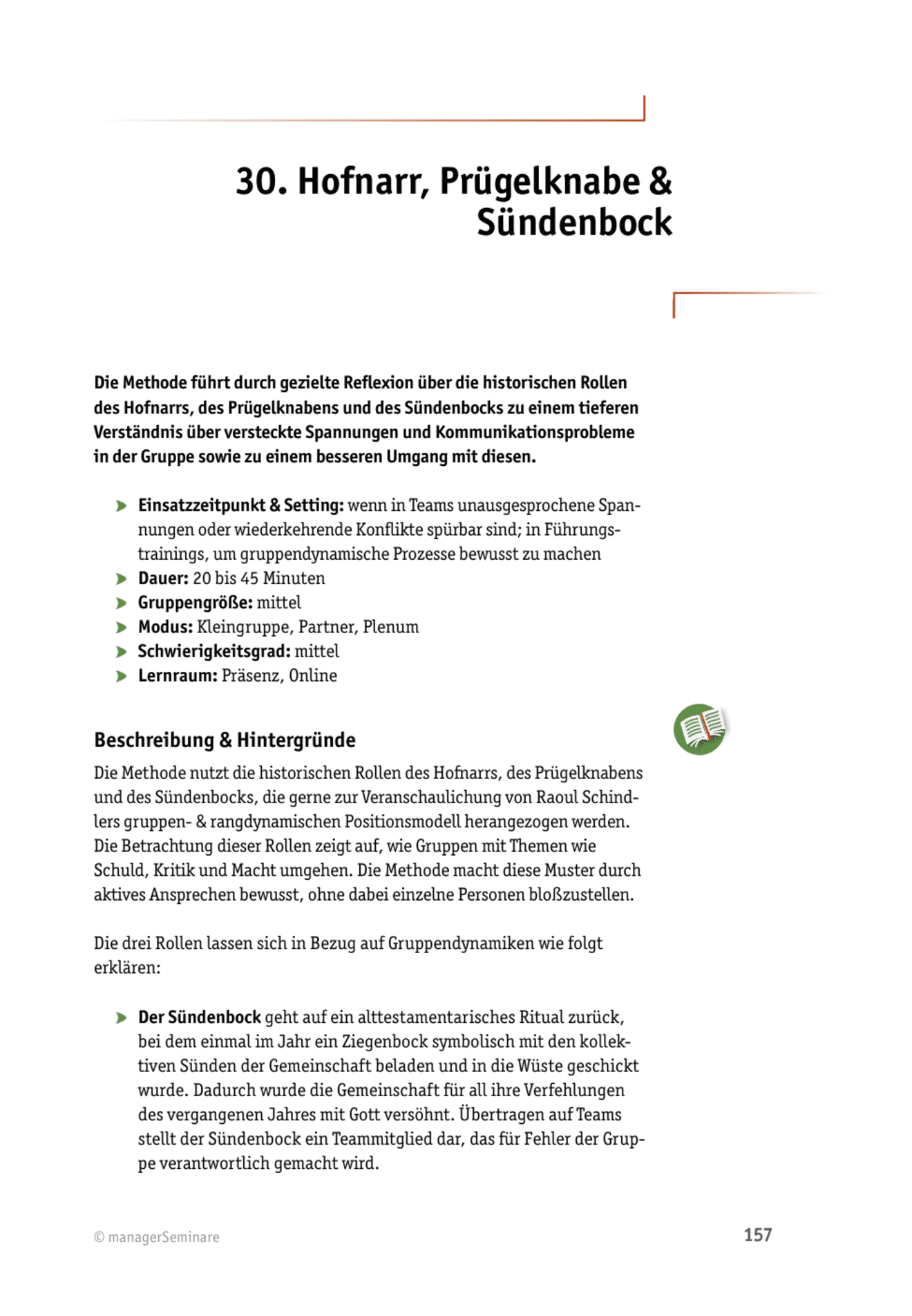 Coaching-Methode fürs Seminar: Hofnarr, Prügelknabe & Sündenbock