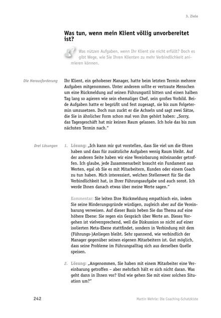 zum Tool: Fragen von Coachs: Was tun, mein Klient völlig unvorbereitet ist?