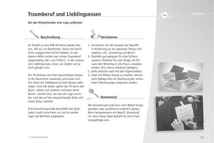 zum Tool: Trainingsspiel: Traumberuf und Lieblingsessen