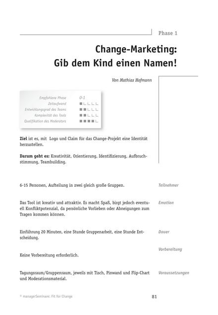 zum Tool: Change-Tool: Change-Marketing