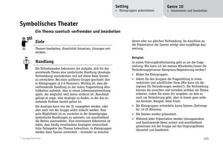 Tool  Theatermethoden im Training: Symbolisches Theater