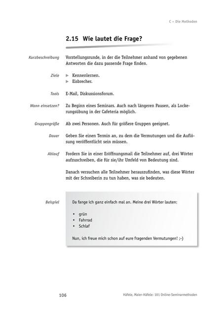 zum Tool: Online-Seminar-Tool: Wie lautet die Frage?