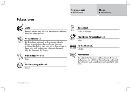 zum Tool: Trainingsspiel: Fokussieren