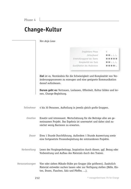 zum Tool: Change-Tool: Change-Kultur