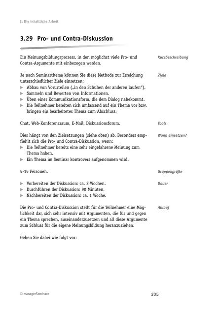 zum Tool: Online-Seminar-Tool: Pro- und Contra-Diskussion