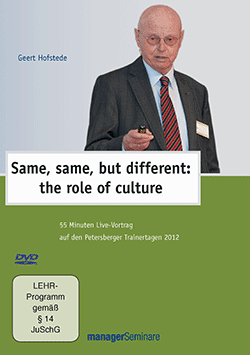 : Same, same, but different: the role of culture