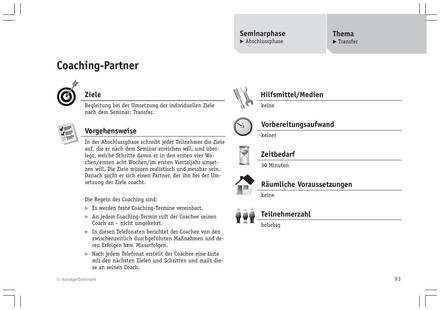 zum Tool: Trainingsübung: Coaching-Partner
