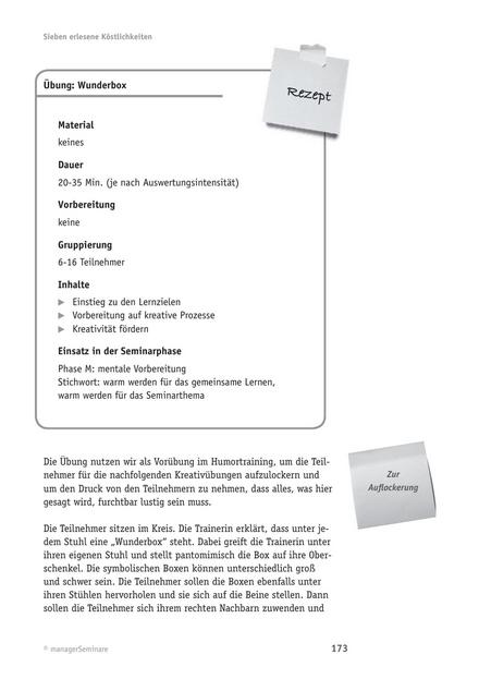 zum Tool: Trainingsspiel: Wunderbox