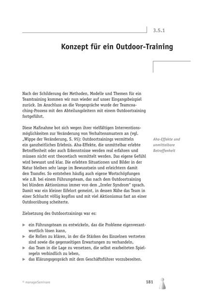 zum Tool: Trainingskonzept für ein Outdoortraining