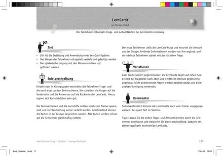 Tool  Trainingsspiel: LernCards