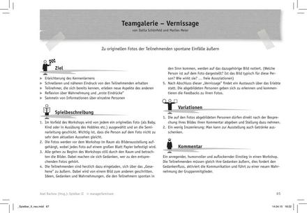 zum Tool: Trainingsspiel: Teamgalerie-Vernissage