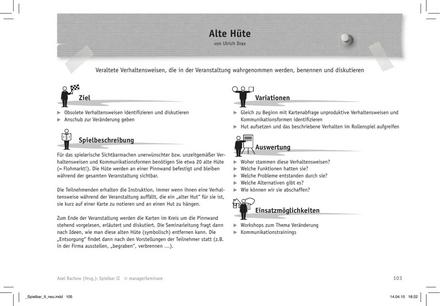 zum Tool: Trainingsspiel: Alte Hüte