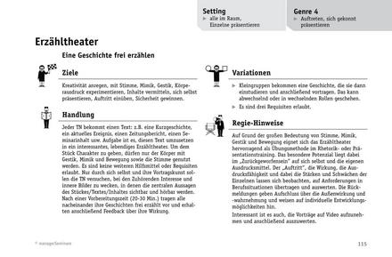 zum Tool: Theatermethoden im Training: Erzähltheater
