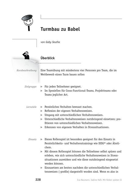 zum Tool: Rollenspiel: Turmbau zu Babel