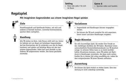 zum Tool: Theatermethoden im Training: Regalspiel