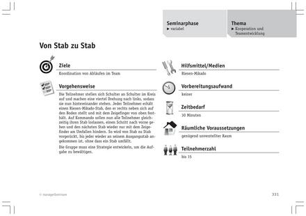 zum Tool: Trainingsspiel: Von Stab zu Stab